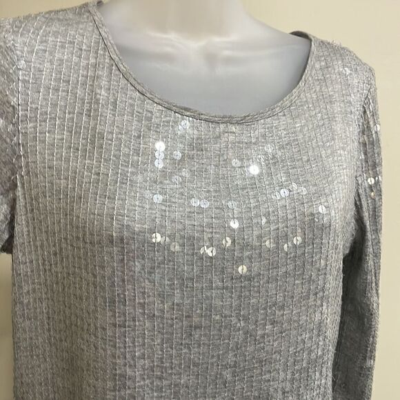NWOT Laundry by Design grey sequin dress. Size XS extra small - Picture 3 of 7